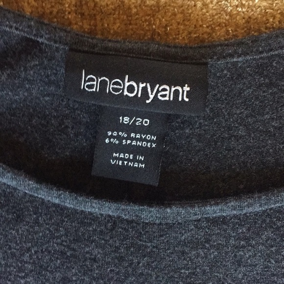 Lane Bryant Charcoal grey Dress - Picture 3 of 6